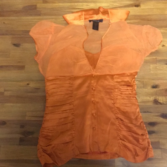 Orange Women’s Top - Picture 1 of 2